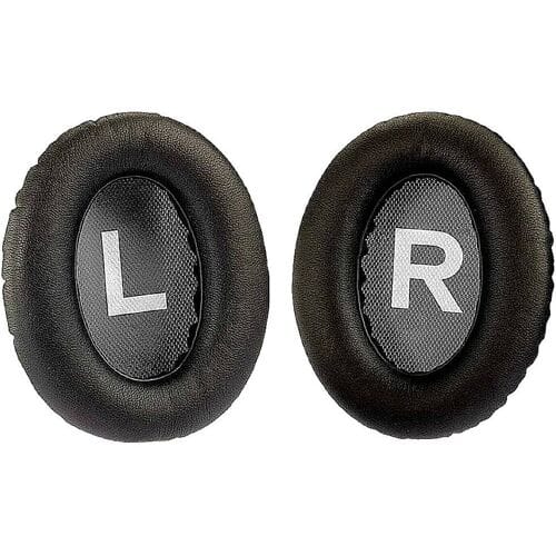 LINDY Over Ear Koptelefoon oorkussen 2 stuk(s) Zwart