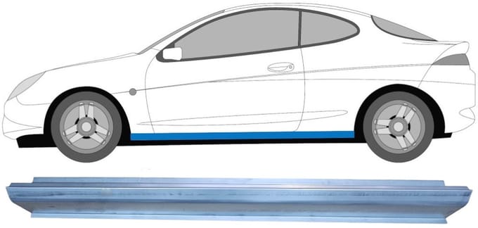 Reparatie dorpel voor Ford Puma 1997-2002 / Links