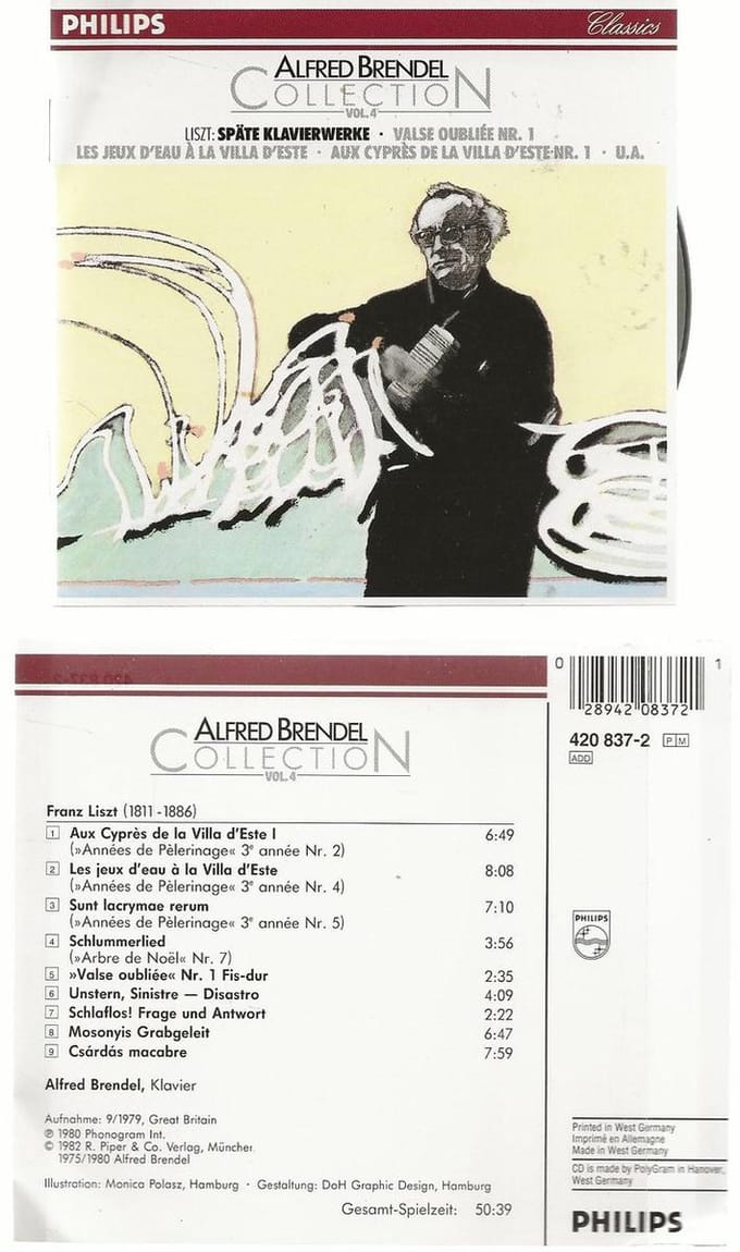 Alfred Brendel Coll. 4 - Liszt SpÃ¤te Klavierwerke