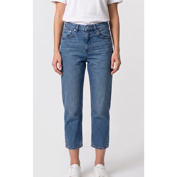 ARKET Jade Cropped Stretch Blue Taglia: W30 | Pantaloni Outlet | Donna | Blu