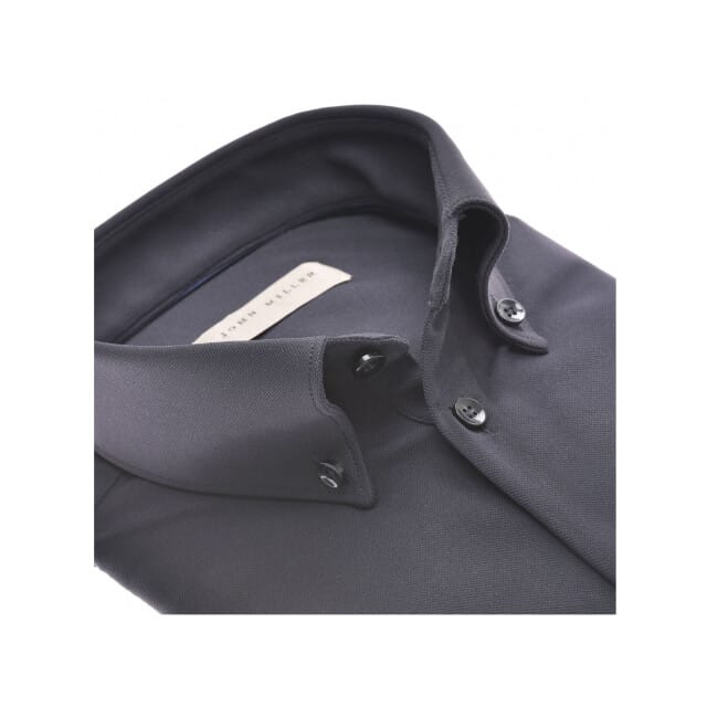 John Miller  Lange Mouw Overhemden Donkerblauw 5142040