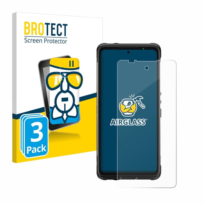 Screenprotector 3 Stuks voor Ulefone Armor 10 5G Beschermglas transparant
