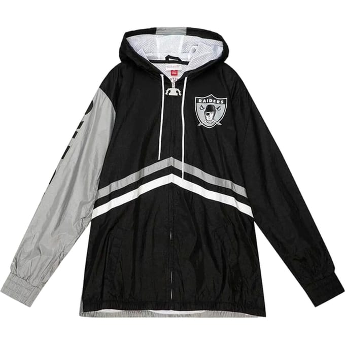 Mitchell And Ness NFL O.r Windbreaker Jas Zwart