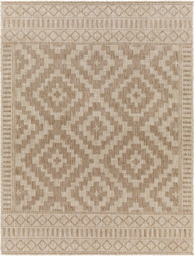SURYA Tricia vloerkleed jute-look beige - binnen en buiten