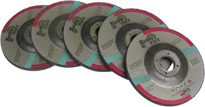 5x Turbo Flex Slijpschijven Metaal 115mm - Universeel Gebruik