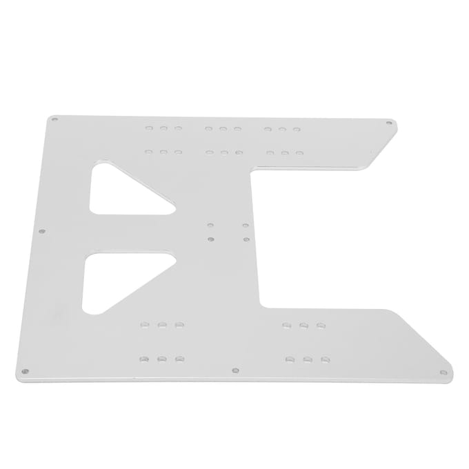Verwarmd Bed Aluminium Plaat voor PRUSA I3Anet A8 3D Printer Accessoires 219 x 219 x 3mm white