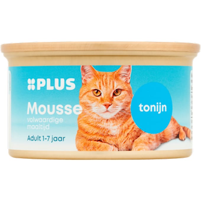 Katten mousse tonijn