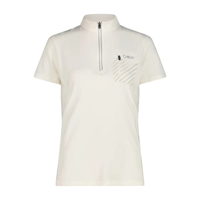 T-shirt ½ zip met zak voor dames CMP