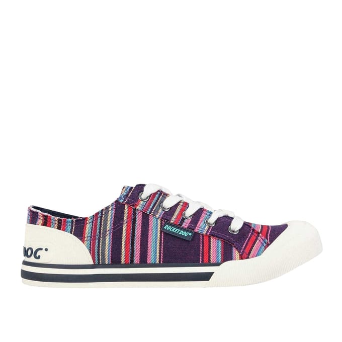 Rocket Dog Dames/Dames Jazzin Canvas Pumps (Paars)
