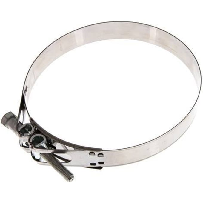 200 - 213 mm Slangklem van Rvs 430 met een 30 mm band - Norma