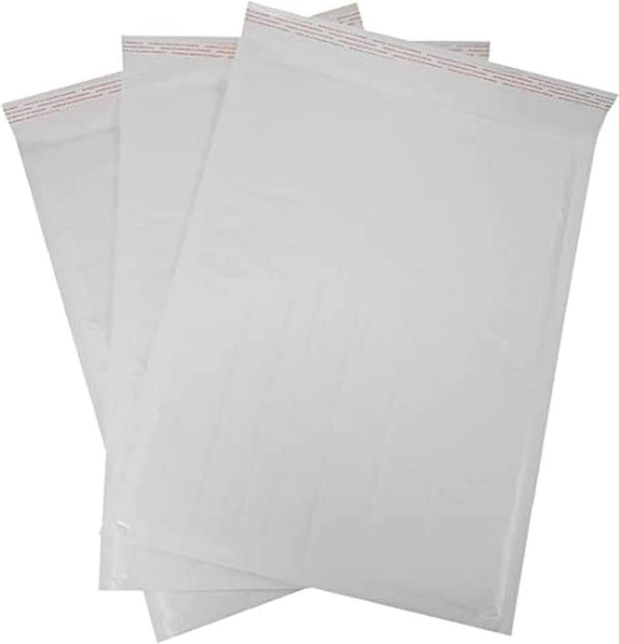 260 x 345 mm Bubble gewatteerde envelop - wit - 100 stuks