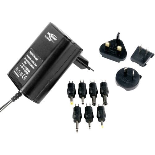 Ansmann 5311123 Stekkernetvoeding, instelbaar 3 V/DC, 4.5 V/DC, 5 V/DC, 6 V/DC, 7.5 V/DC, 9 V/DC, 12 V/DC 1500 mA 18 W