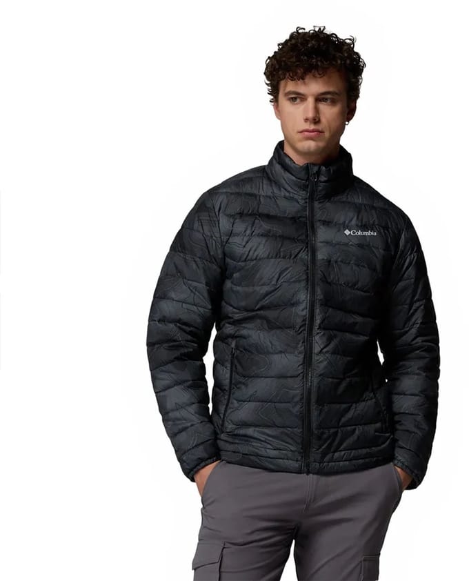 Columbia Powder Lite™ Ii Printed Jas Zwart XL Man