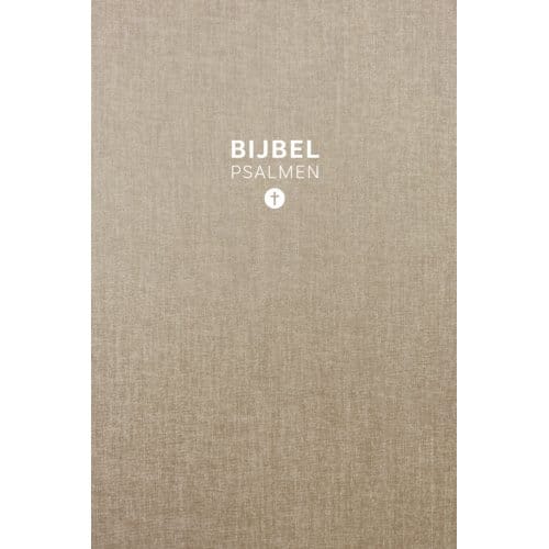 Hsv Bijbel Met Psalmen 10x15 Linnen Taupe