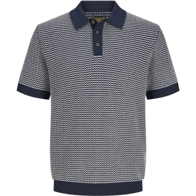 JACK&JONES - JPRBLUKINGSLEY KNIT POLO SS LN - Heren - Polo's