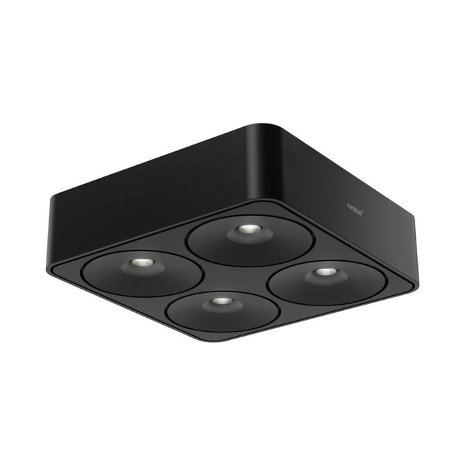 Nimbus Q Four TT lamp fasedimmer 40° 940 zwart