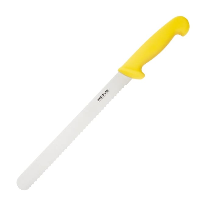 Hygiplas gekarteld hammes 25.5cm geel