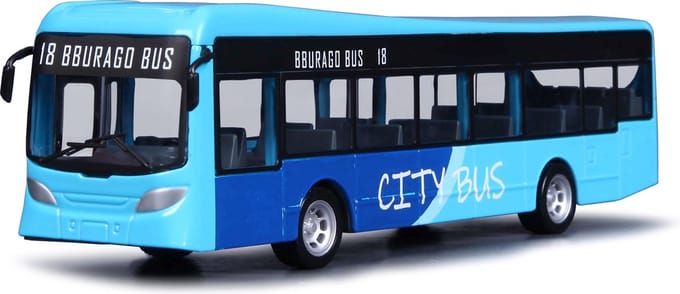 Bburago Bus - Modelauto - Schaal 19 CM - Blauw