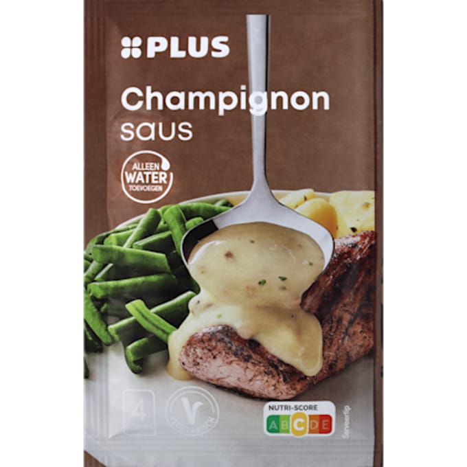 Droge mix voor champignonsaus