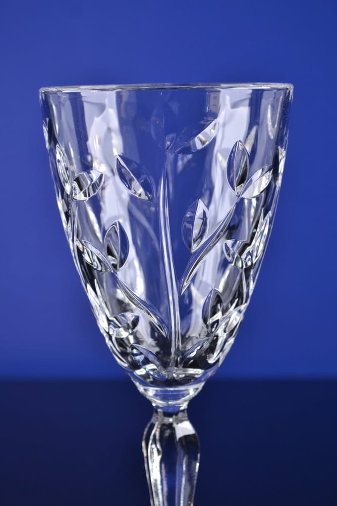 Luxe Kristallen Wijnglazen – Set van 2 – 28 cl