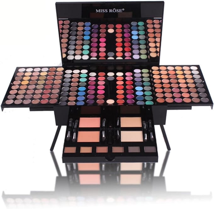 Multifunctionele Make-upset voor Beginners - Compleet Make-up Geschenk voor Gezicht, Lippen en Ogen