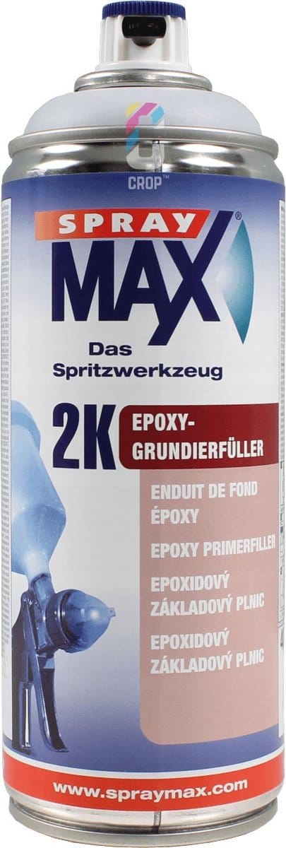 2K Epoxy Primer in Spuitbus SprayMax - Grijs