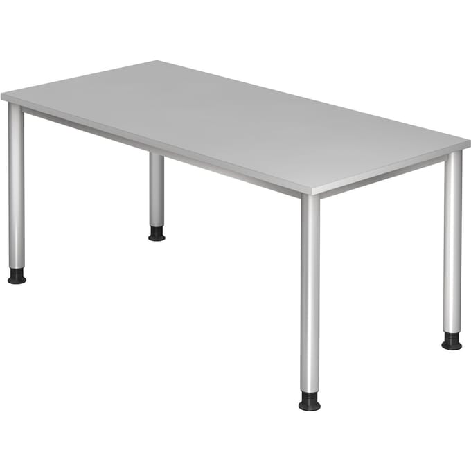 HILO 16 S | Bureau - Grijs 160 x 80 Tafelhoogte I In hoogte verstelbaar