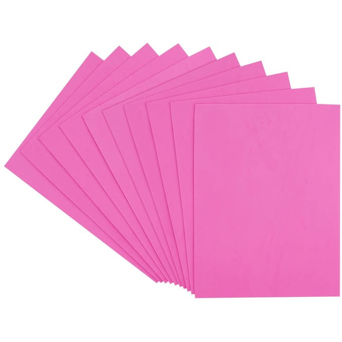 VBS Foam rubber, 2 mm, 10 stuks - Rose