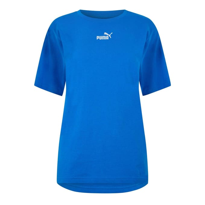 Puma Dames/Dames Logo T-Shirt (Blauw)