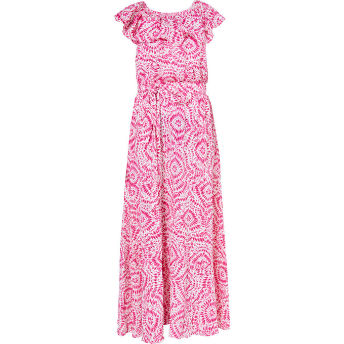 IZIA Maxi-jurk met print Dames roze