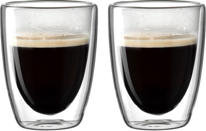 Leonardo DUO dubbelwandig glas 300ml - set/2