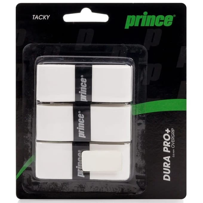 Prince DuraPro+ Overgrip 3 St. Wit - Grip - Multi