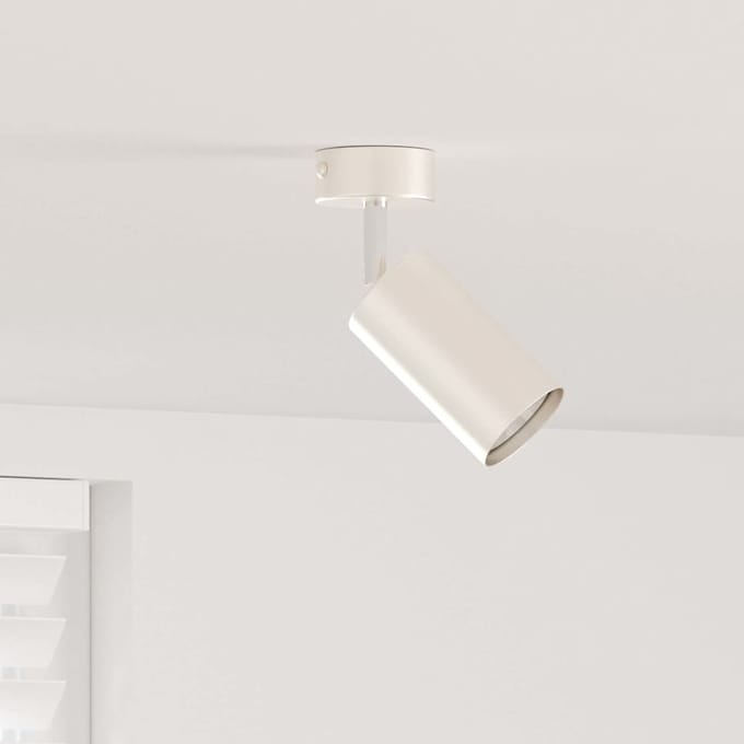 vidaXL Plafondspot met schijnwerpers Nikkel 6 x 6 x 16 cm Metaal