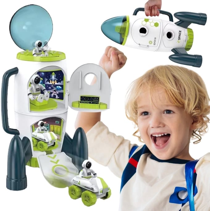 Woopie interactieve Space Shuttle-ruimteset - UNI