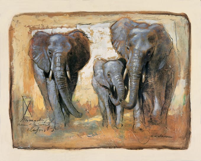 poster Eurographics Joadoor - Tenderness 40 x 30 cm