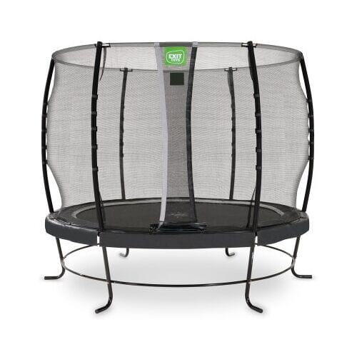 EXIT Lotus Classic Trampoline ø305cm - Op Poten - Rond - Trampoline Buiten - Voor Kinderen - Zwart