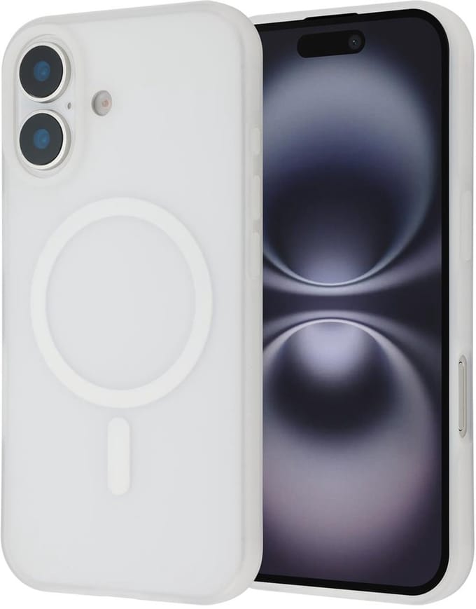 ScreenArmor MagSoft Case voor Apple iPhone 17 - Wit