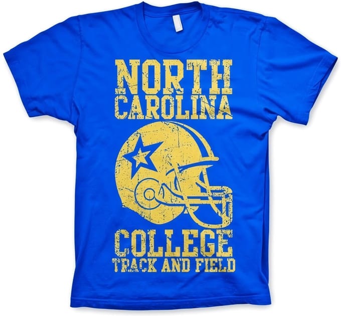 Hybris North Carolina College T-shirt blauw