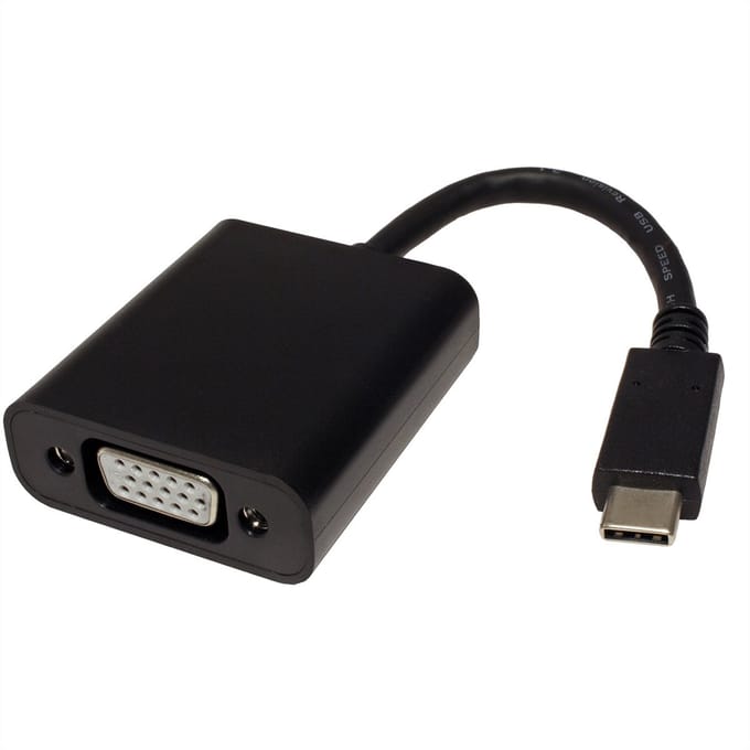 VALUE Beeldschermadapter USB Type C - VGA