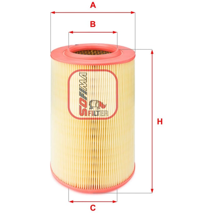 Luchtfilter SOFIMA S3050A