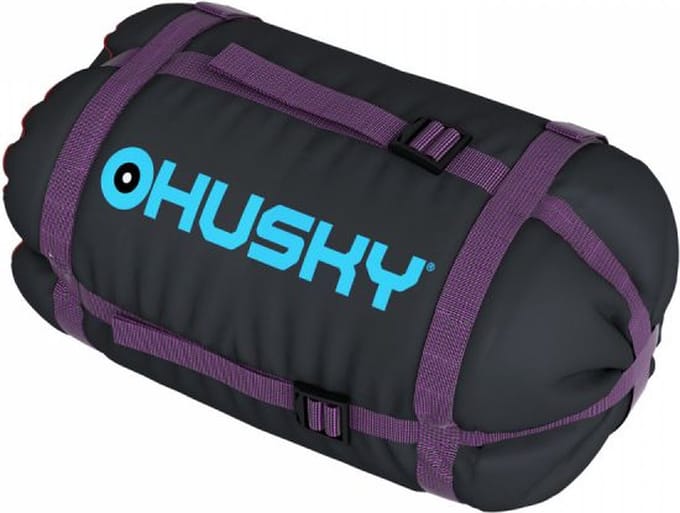 Husky mummyslaapzak Down Dopy New -25°C 220 x 85 cm - Grijs/Zwart