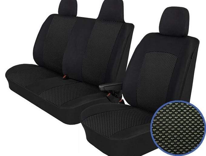 Toyota ProAce Verso 2016+ – 9-persoons Stoelhoezen – Maatwerk – Typische Set