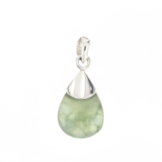 SilverGems Zilveren hanger met Rozenkwarts edelsteen