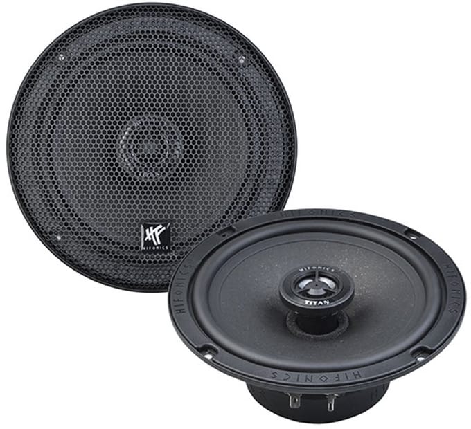 HiFonics TRX62 - Autospeaker - 16,5cm - 2 weg coaxiale set - 165mm luidsprekers - 90 Watt RMS