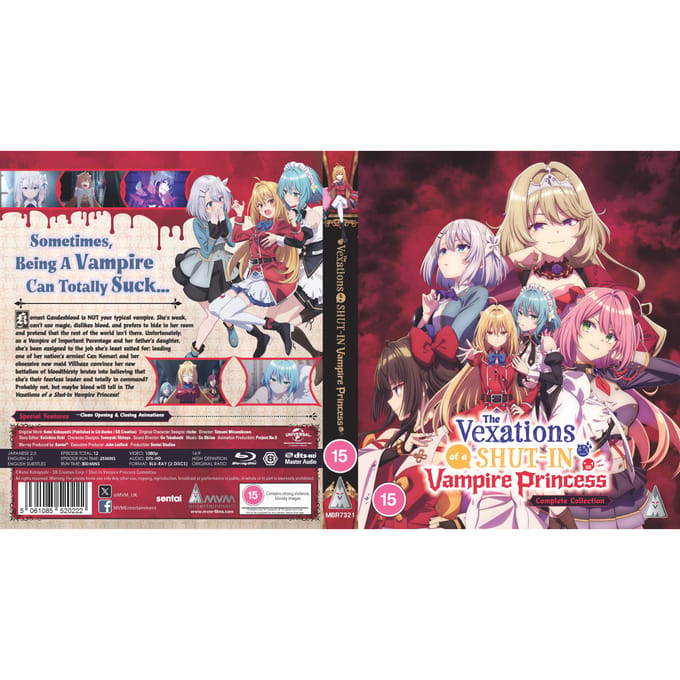 Vexations of a Shut-in Vampire Princess - Complete Collectie - Blu-ray - Import