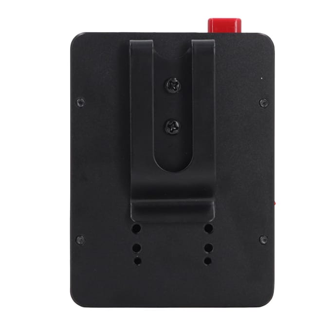 V Mount Batterijplaat D Tap Uitgang V Lock Mount Batterij Voedingsplaat Adapter met Achterklem