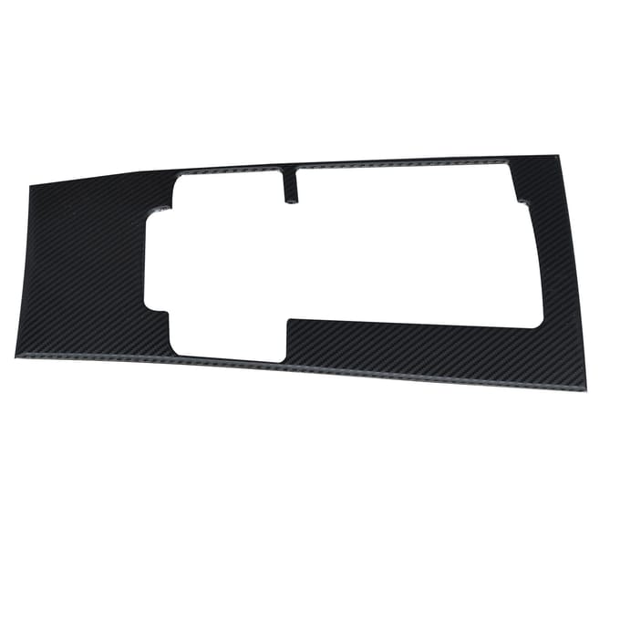 Schakelpaneel Frame Sierlijst Koolstofvezel Stijl Vervanging voor Mazda 3 20192021 LHD black