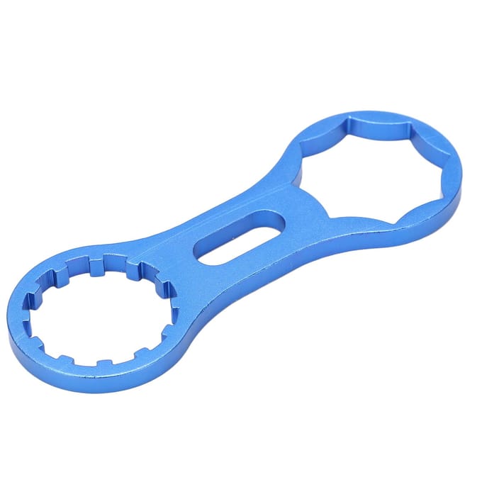Clé à fourche avant de vélo RISK, outil de démontage de réparation d'amortisseur pour XCM blue