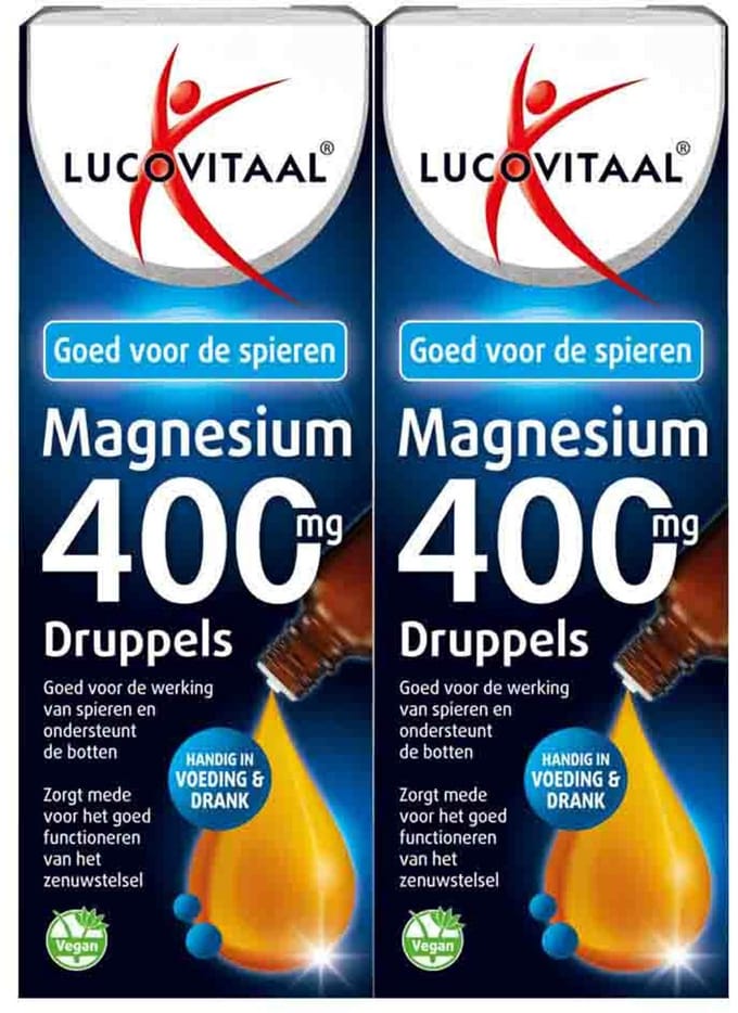 Lucovitaal - Magnesium Druppels - 2 x 50 ml - Voordeelverpakking