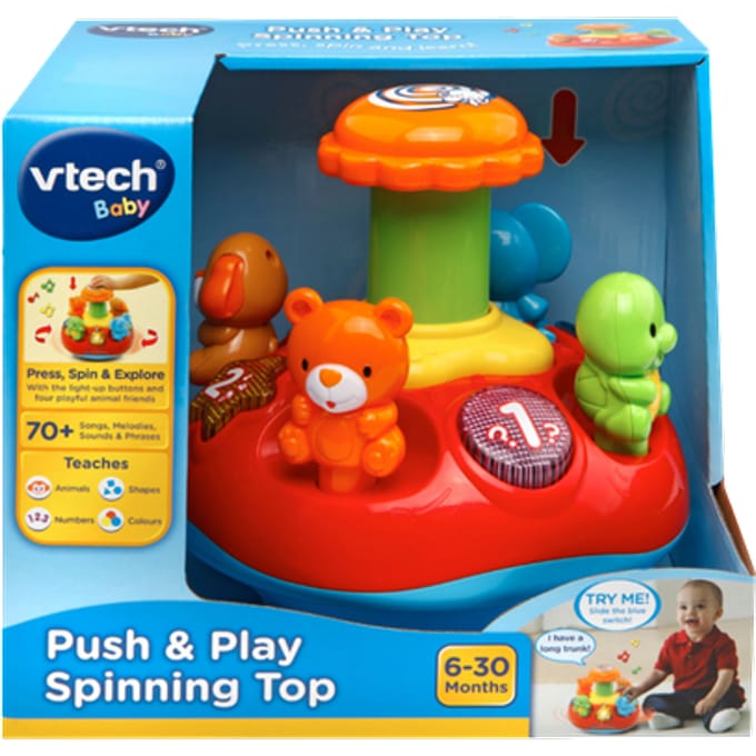VTech Push & Play Spinning Top